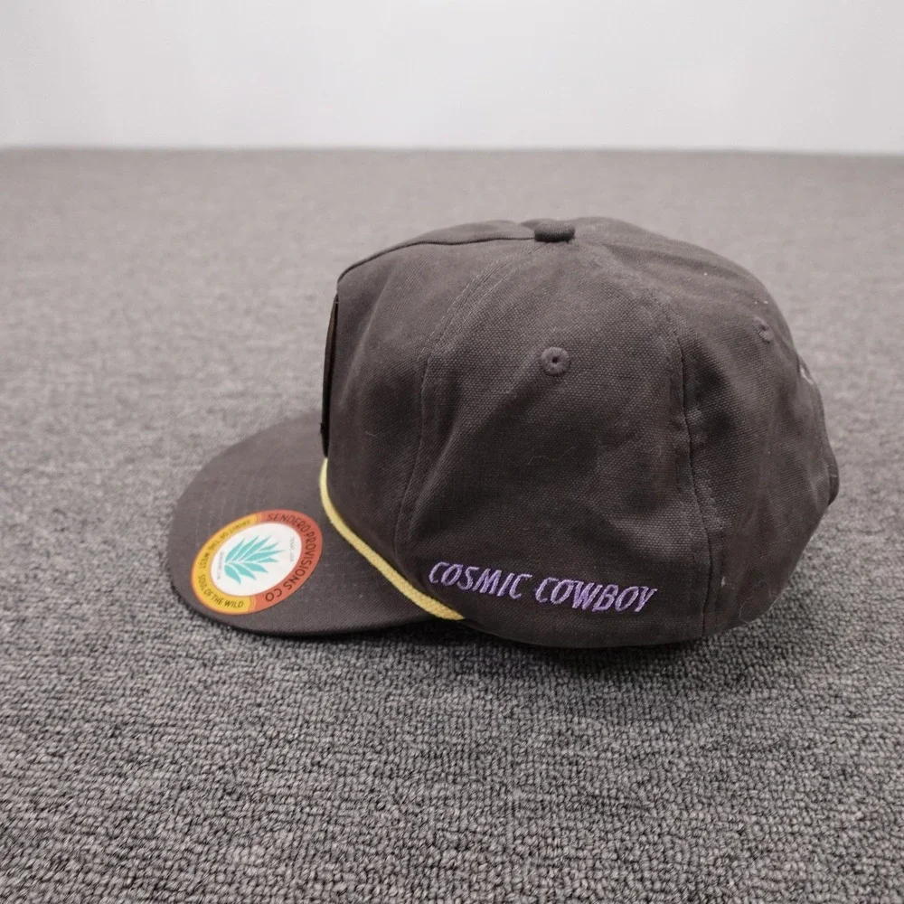 Sendero Provisions Co Hat Cap Snap Back Mens One Size Gray Cosmic Cowboy Rope